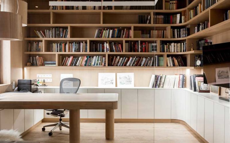 Libreria ufficio su misura